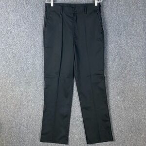 Edwards Pants Men's 32x30 Polyester Cotton NWT‎ Adults Chino Black
